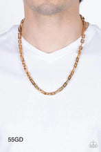 Load image into Gallery viewer, Paparazzi “Rocket Zone” - Gold Necklace

