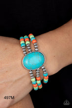 Load image into Gallery viewer, Paparazzi &quot;Stone Pools” Multi Stretch Bracelet
