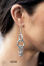 Load image into Gallery viewer, Paparazzi “Shameless Shine” - White Earrings
