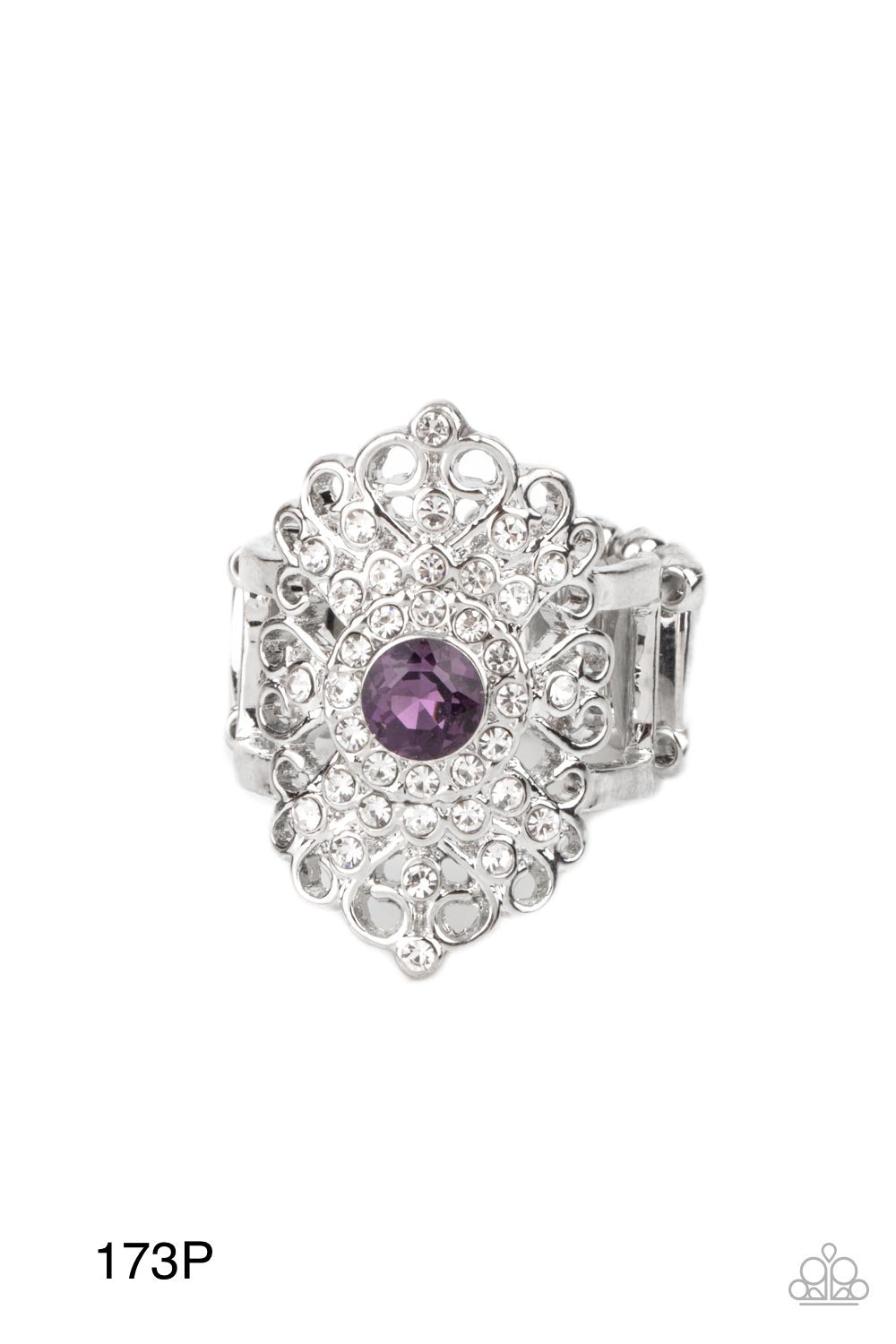 Paparazzi “Dining with Royalty” Purple Stretch Ring