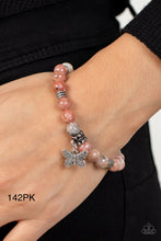 Load image into Gallery viewer, Paparazzi “Butterfly Nirvana” Pink Stretch Bracelet - Cindysblingboutique
