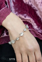 Load image into Gallery viewer, Paparazzi “Bippity Boppity BLING” White Bracelet
