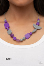 Load image into Gallery viewer, Paparazzi “Tranquility Trendsetter” - Purple Necklace Earring Set
