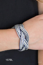 Load image into Gallery viewer, Paparazzi “Bring On The Bling” Blue - Bracelet
