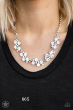 Load image into Gallery viewer, Paparazzi “Hollywood Hills” White Necklace Earring Set
