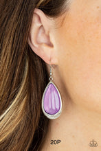 Load image into Gallery viewer, Paparazzi “A World To SEER” - Purple - Earrings
