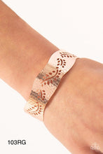 Load image into Gallery viewer, Paparazzi “Savanna Oasis” - Rose Gold Cuff Bracelet
