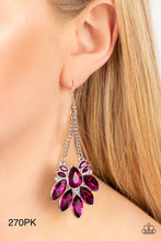 Load image into Gallery viewer, Paparazzi “Prismatic Pageantry” Pink Dangle Earrings
