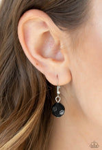 Load image into Gallery viewer, Paparazzi “Treasure Shore” - Black Necklace Earring Set
