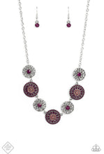 Load image into Gallery viewer, Paparazzi “Farmers Market Fashionista” Purple Necklace Earring Set
