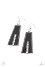 Load image into Gallery viewer, Paparazzi &quot;Demandingly Deco&quot; Black Earrings
