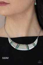 Load image into Gallery viewer, Paparazzi &quot;Going Through Phases&quot; Multi Iridescent Necklace Earring Set

