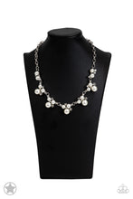 Load image into Gallery viewer, Paparazzi “Blockbuster” &quot;Toast To Perfection&quot; White Necklace Earring Set - Cindysblingboutique

